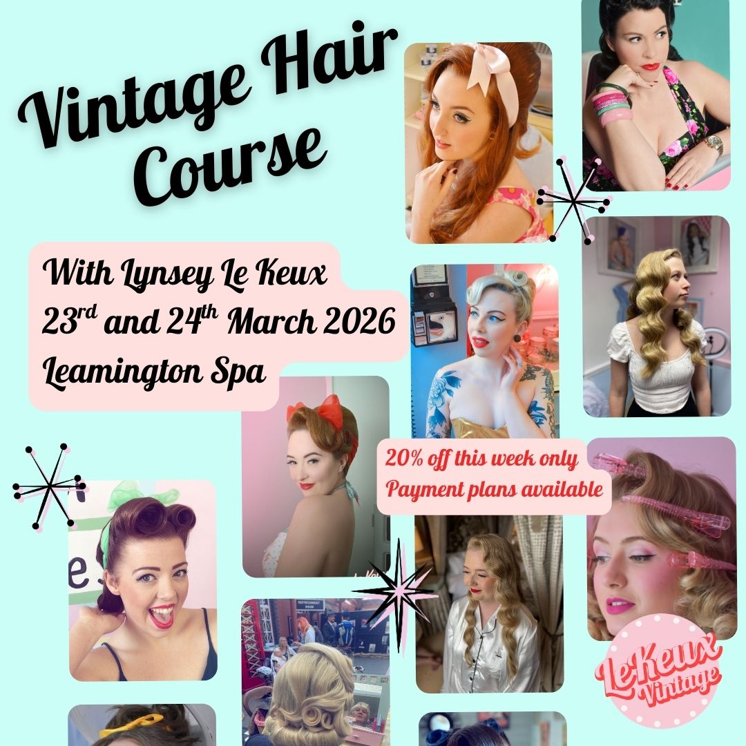 Vintage hair and makeup courses