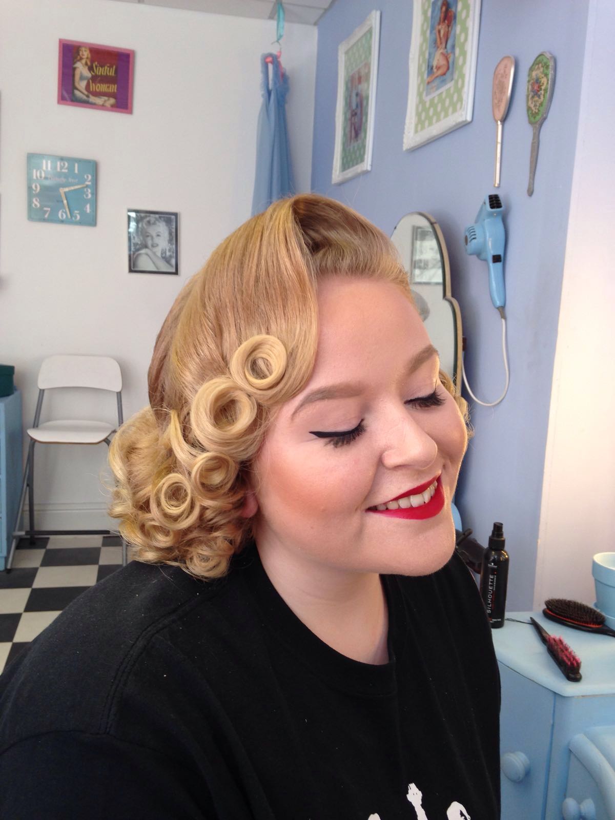 Pin up Makeovers at our Vintage Studios