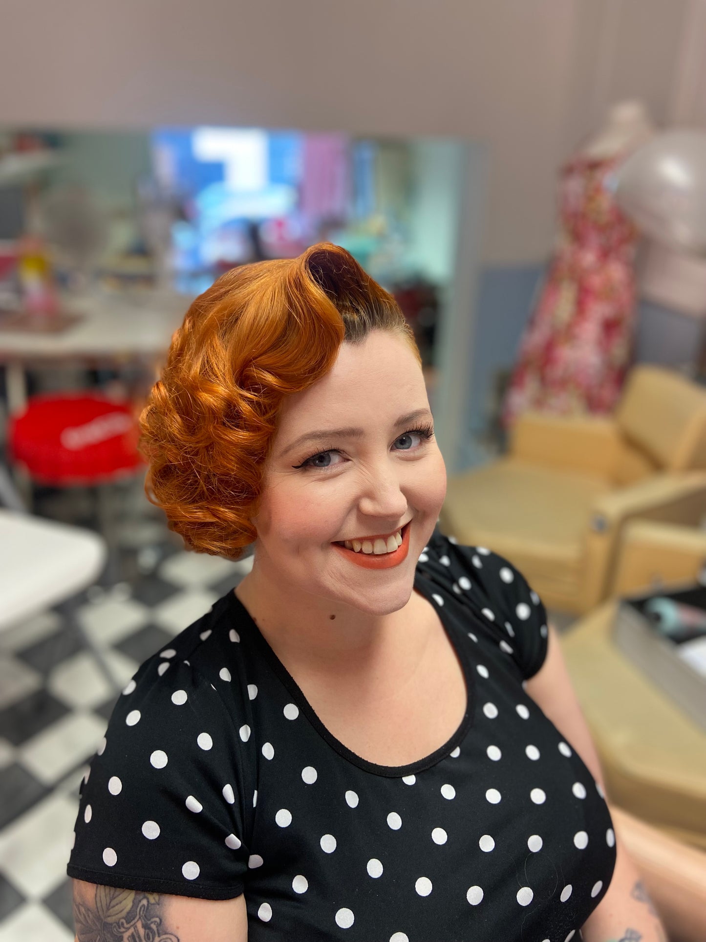 Pin up Makeovers at our Vintage Studios