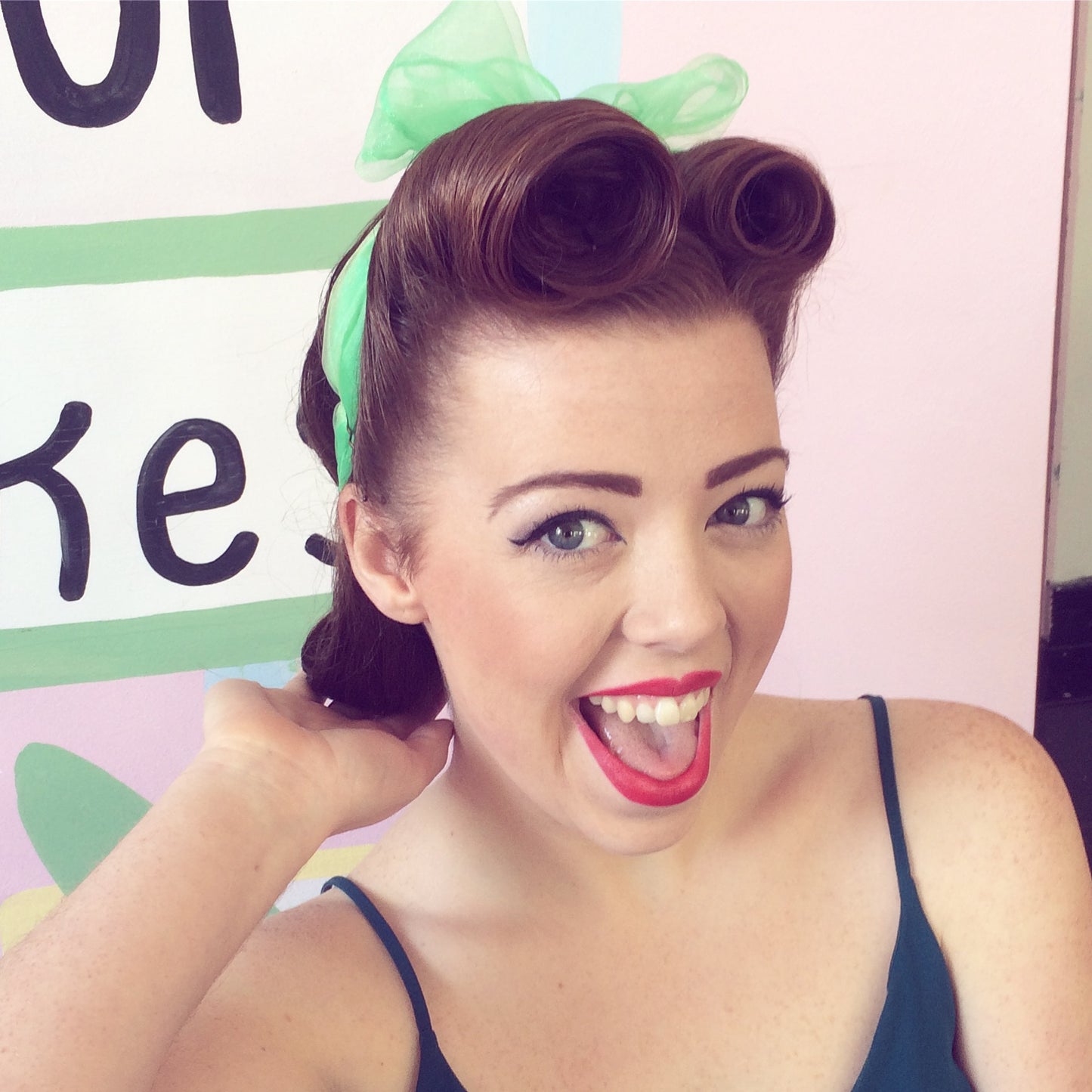 Pin up Makeovers at our Vintage Studios