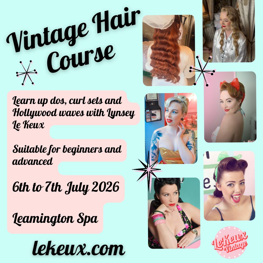 Vintage hair and makeup courses