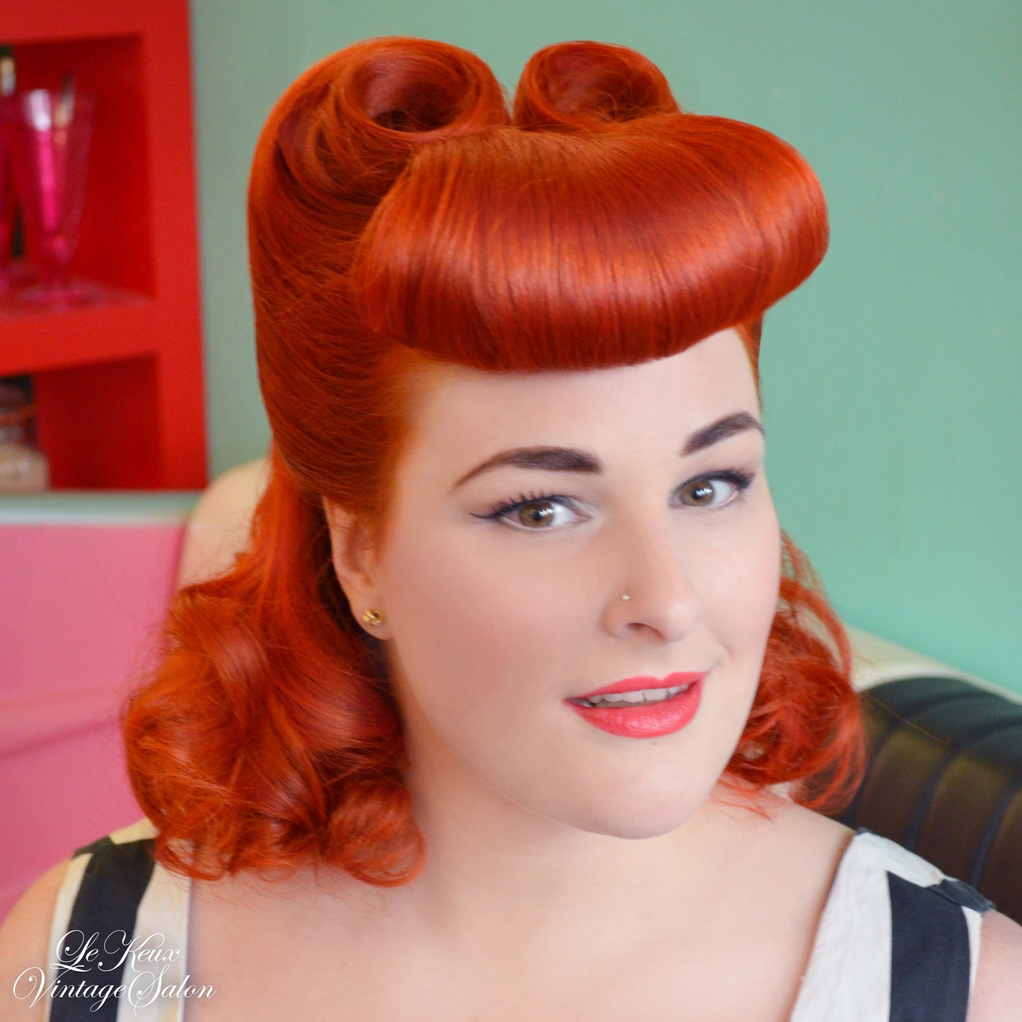 Pin up Makeovers at our Vintage Studios