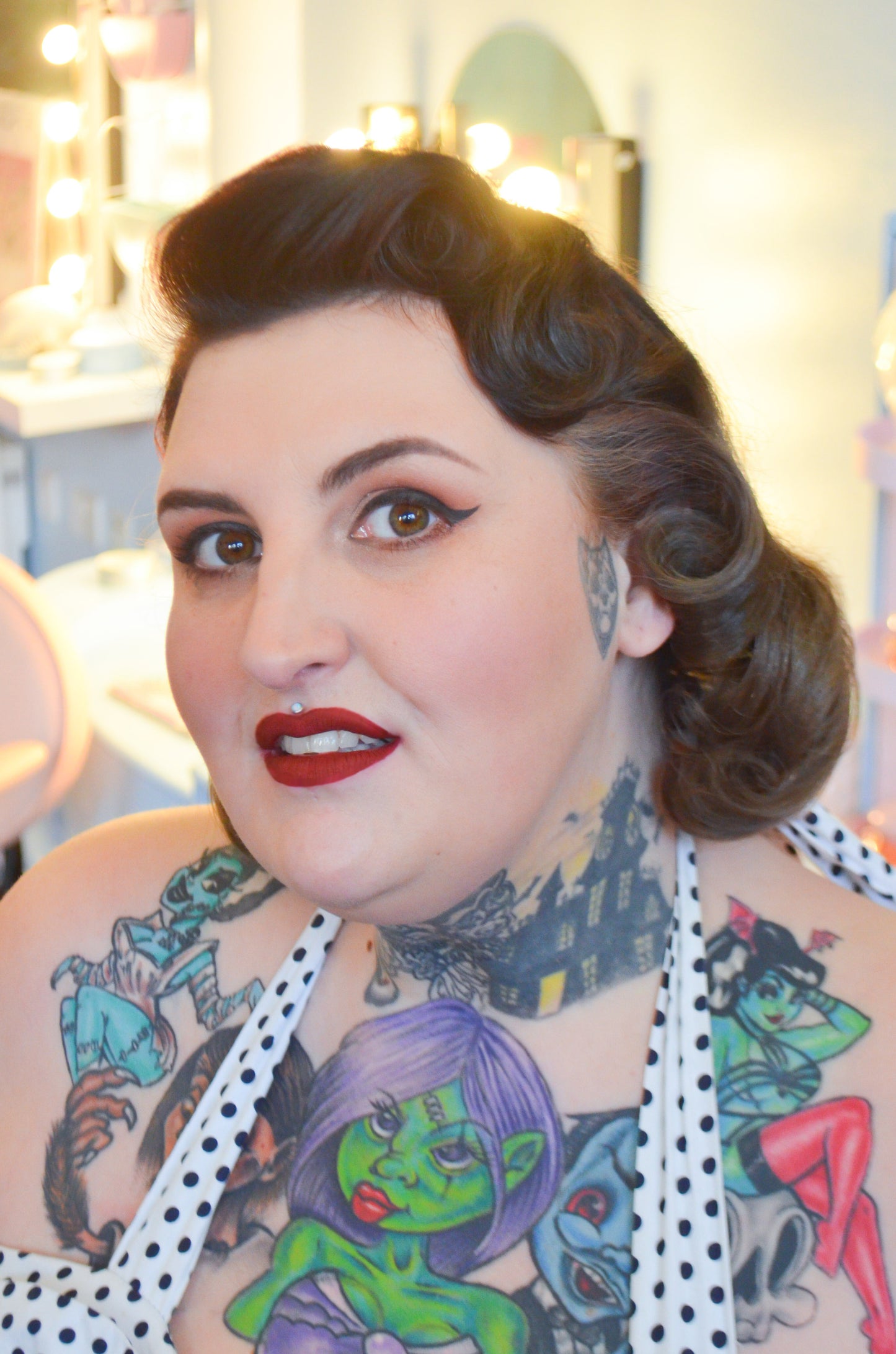 Pin up Makeovers at our Vintage Studios