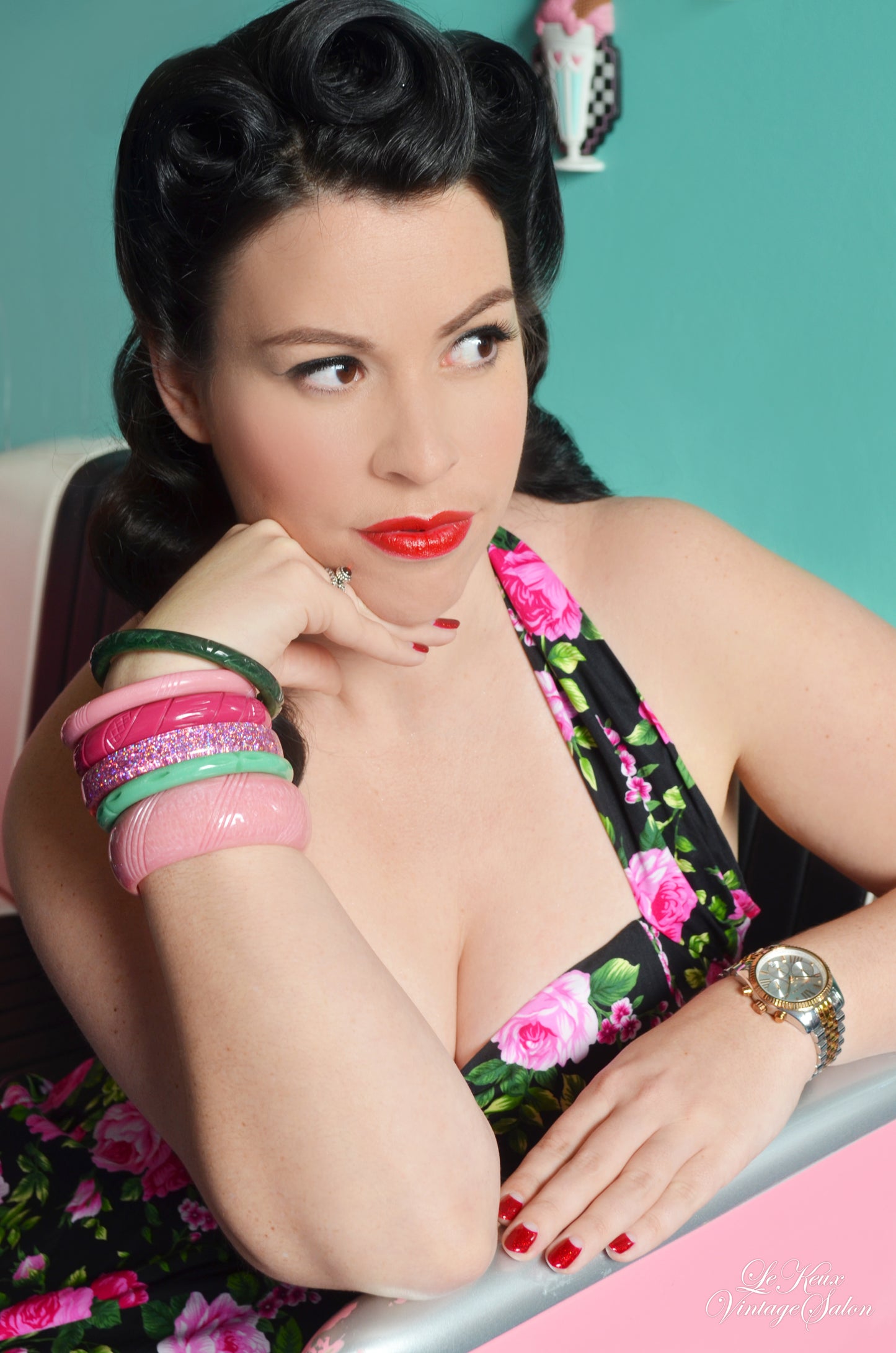 Pin up Makeovers at our Vintage Studios